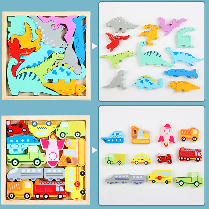 Wooden Toddler Jigsaw Puzzles