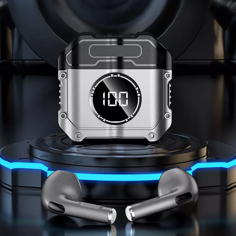 Noise Cancelling Digital Display Bluetooth Headphones
