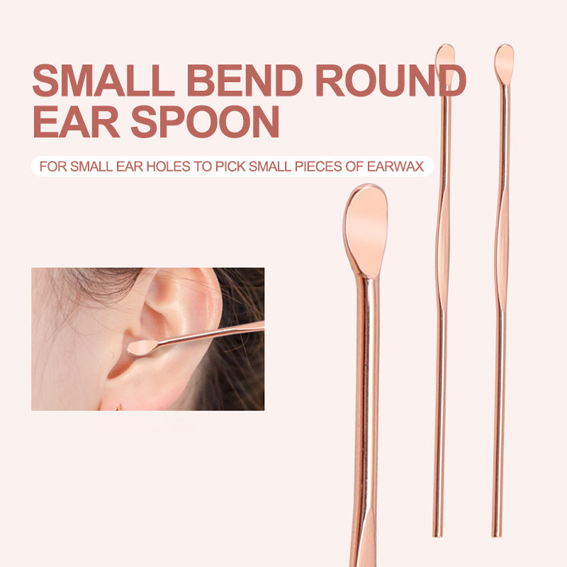 Set of 6 Ear Spoons