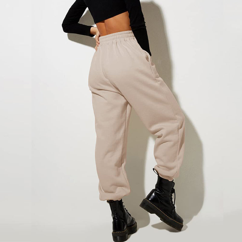 High Waist Loose Track Pants