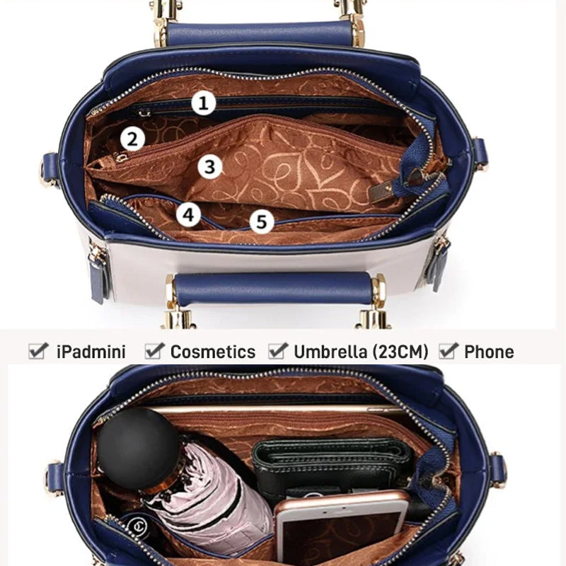 All-Match Contrast Color Bag