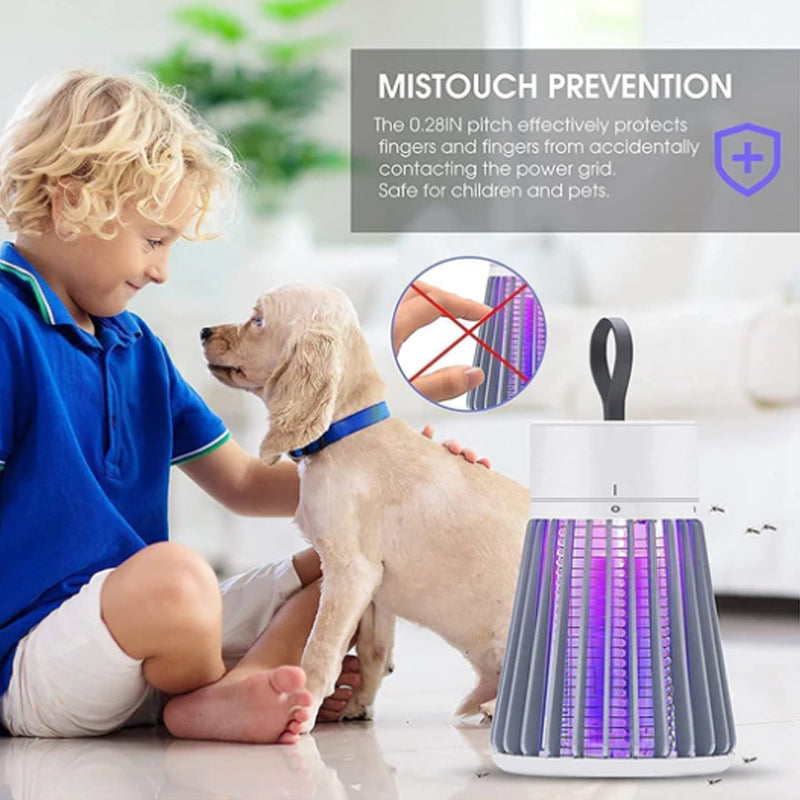 USB Powered LED Mosquito Zapper Catcher