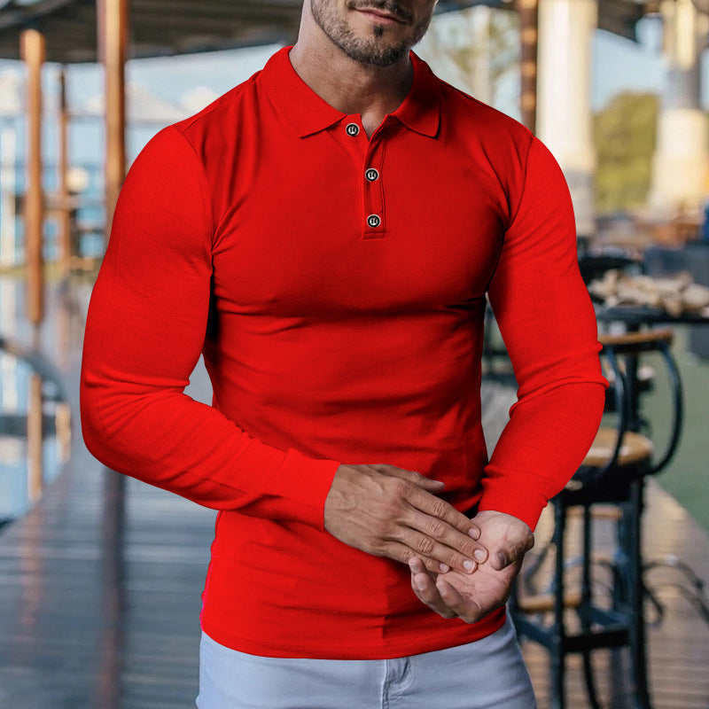 Lapel Fashion Sports Shirt