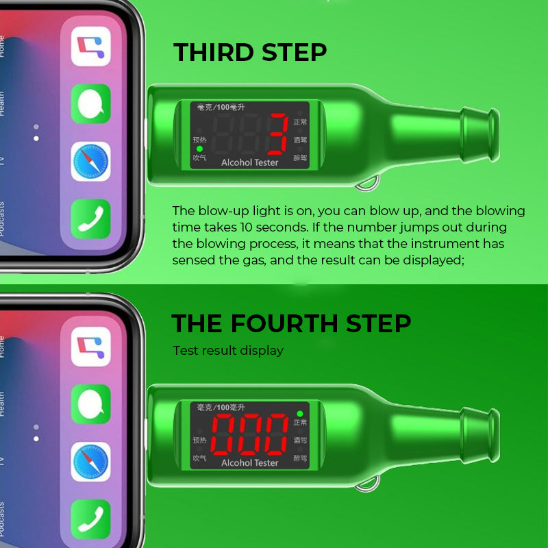 Contactless Breath Alcohol Tester