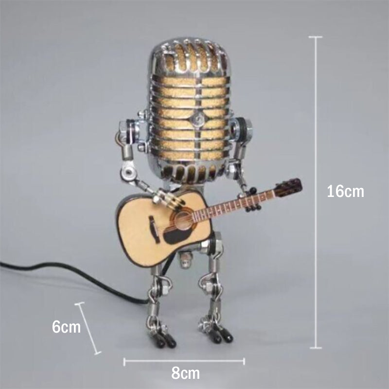 Retro Microphone Robot USB