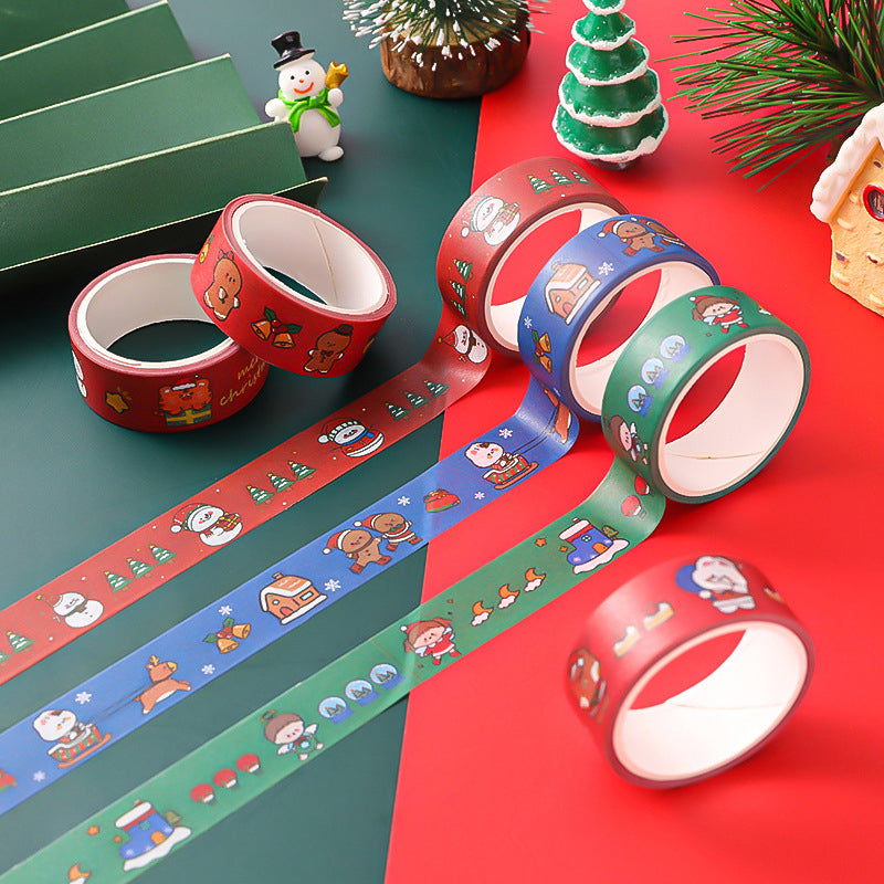 Cartoon Christmas Washi Tape