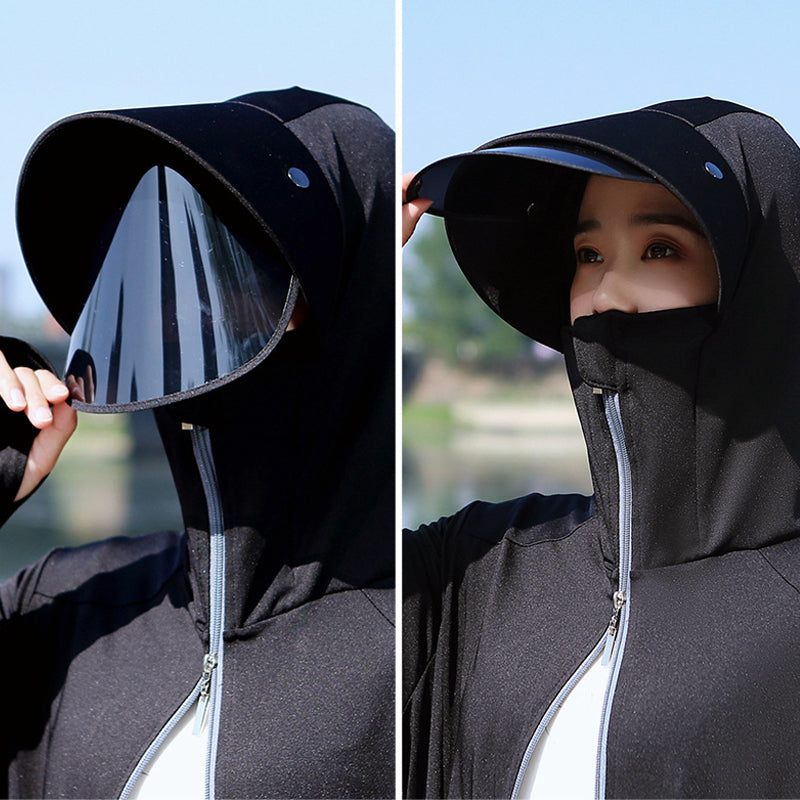 Long Ice Silk Sunscreen Clothes