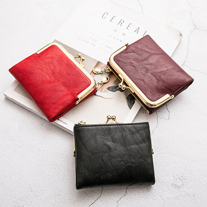 Women's Short Square Mini Wallet