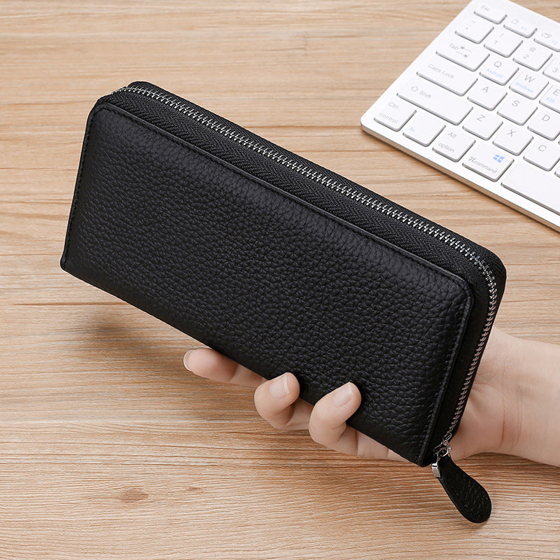 RFID Large Capacity Classic Card Holder Long Wallet