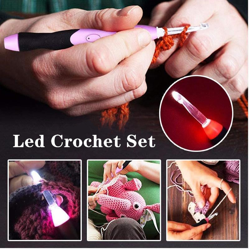 Led Crochet Set (9pcs)