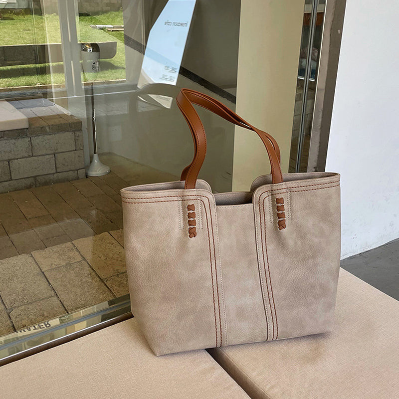 Quality Leather Simple and Versatile Shoulder Bag