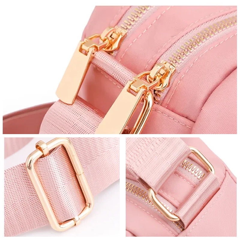Stylish Pleated Simple Crossbody Bag