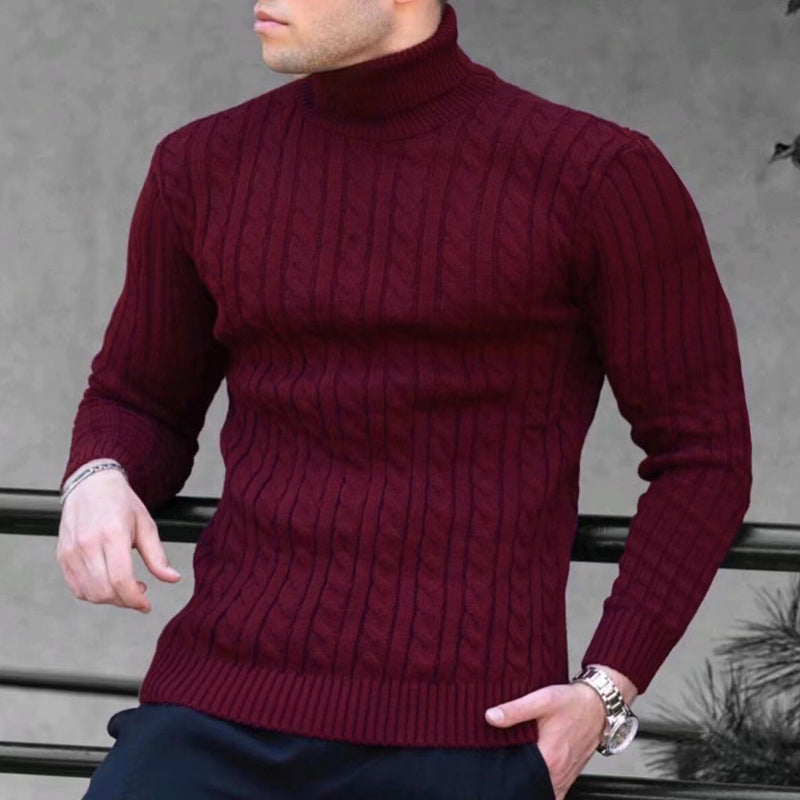 Men's Twist Turtleneck