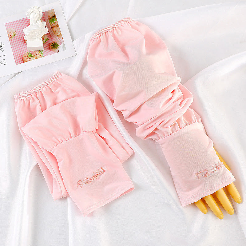 Thin Loose Ice Silk Sleeves