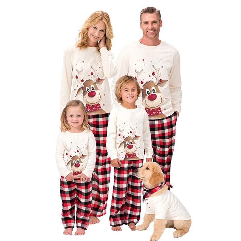 Elk Print Parent-child Outfit