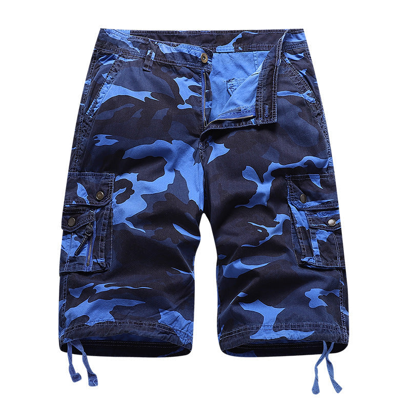 Multi-pocket Men's Sports Shorts