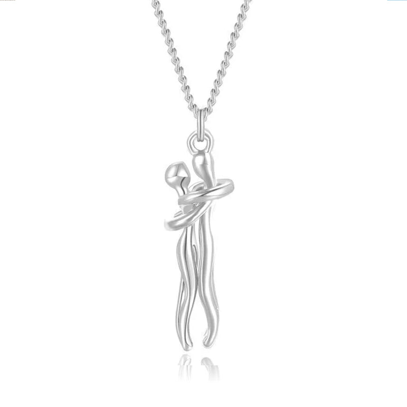 The Tale of Two Lovers Necklace and Earrings
