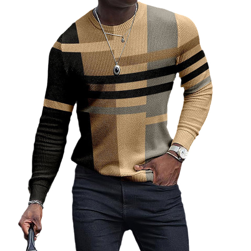 Men's long sleeve casual top