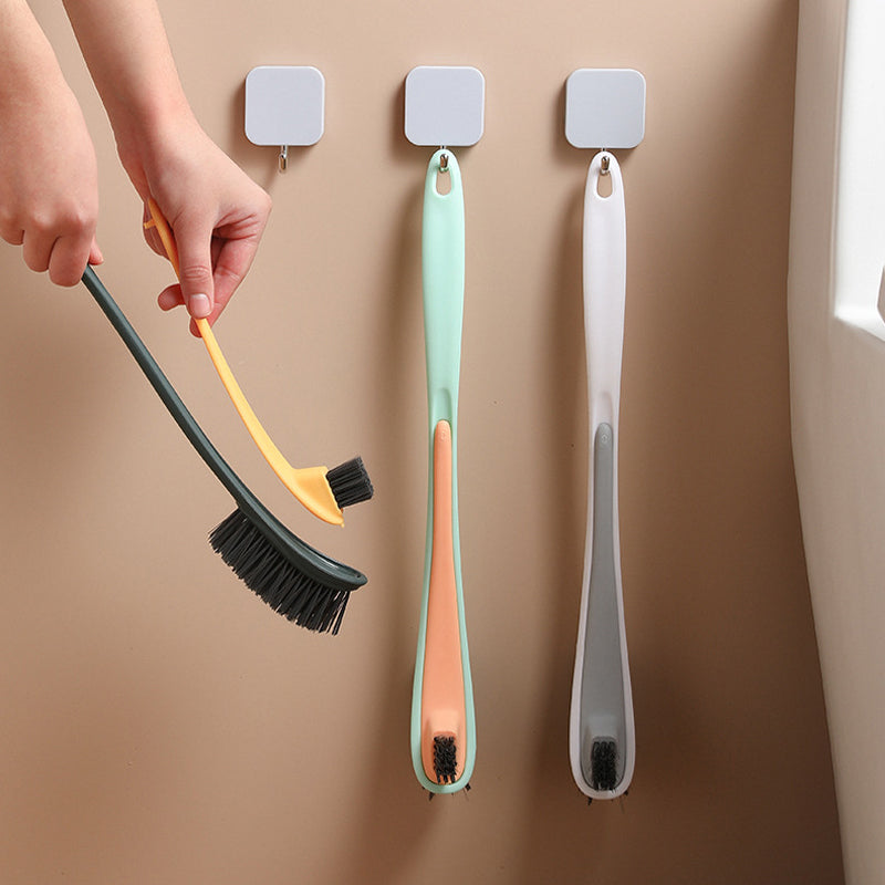 Double-sided Flocking Toilet Cleaning Brush