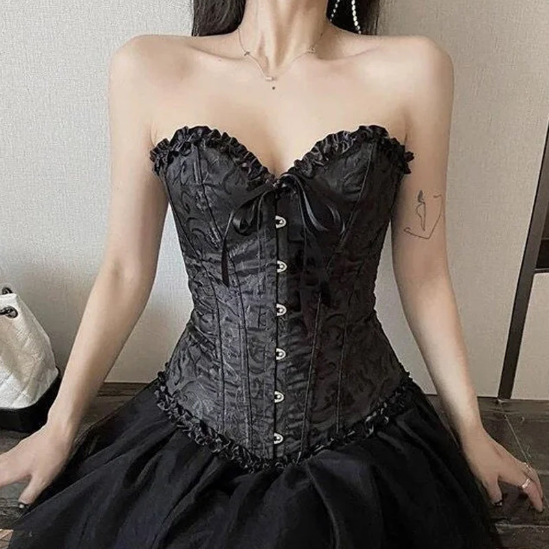 Court Style Corset Body Shaping Shapewear