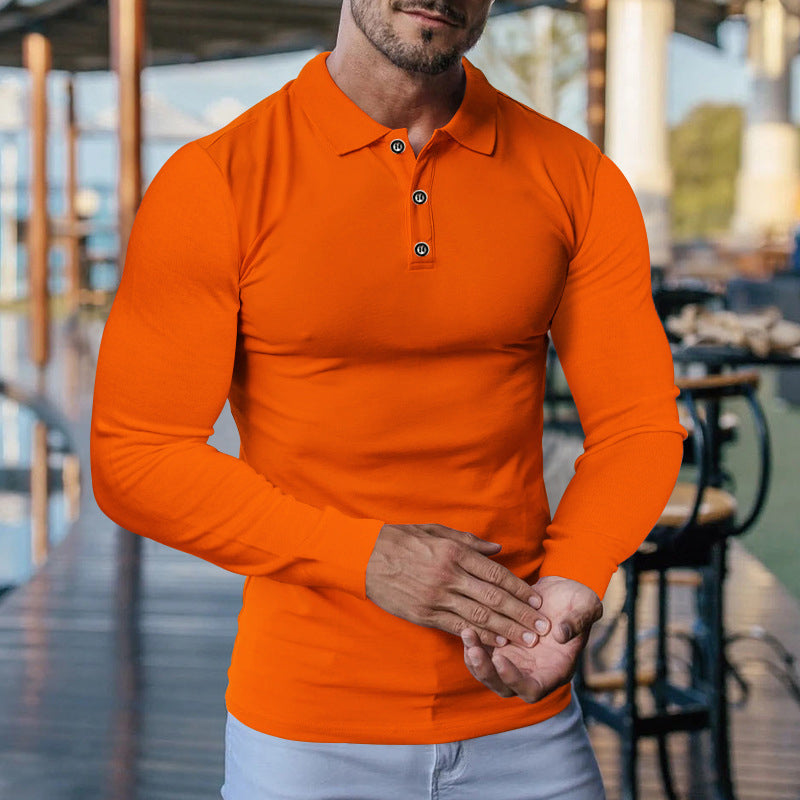 Lapel Fashion Sports Shirt