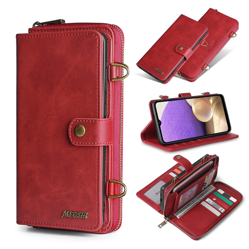 3 in 1 Samsung Detachable Wallet Phone Case