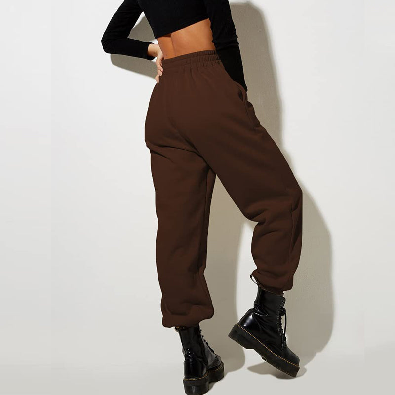 High Waist Loose Track Pants