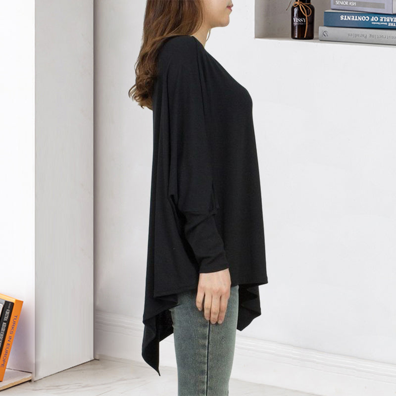 Irregular Long Sleeves T-Shirt