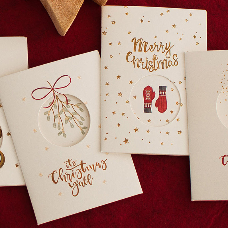 Unique Handy Paper Christmas Greeting Cards