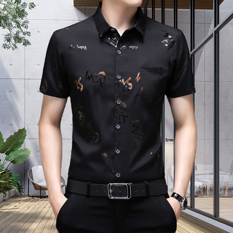 Men’s Thin Short-sleeve Shirt