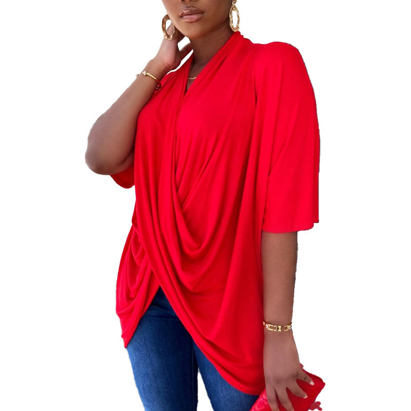 Multicolor Crossover T-Shirt