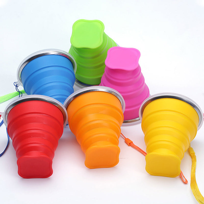 Retractable Folding Cup