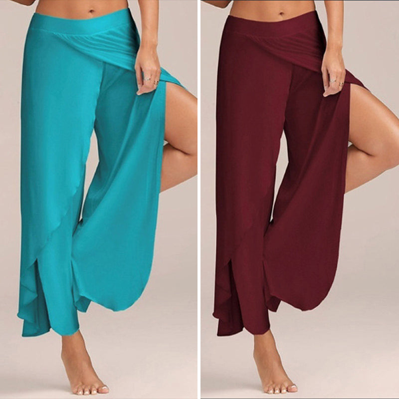 Sexy Wide Leg Yoga Pants