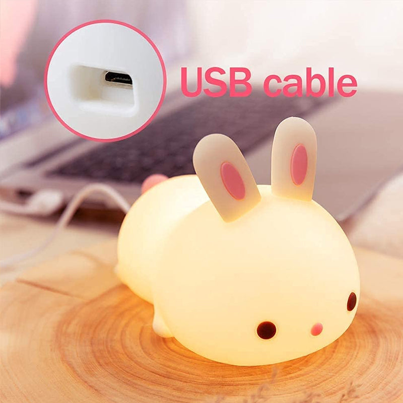 Rabbit Silicone Night Light