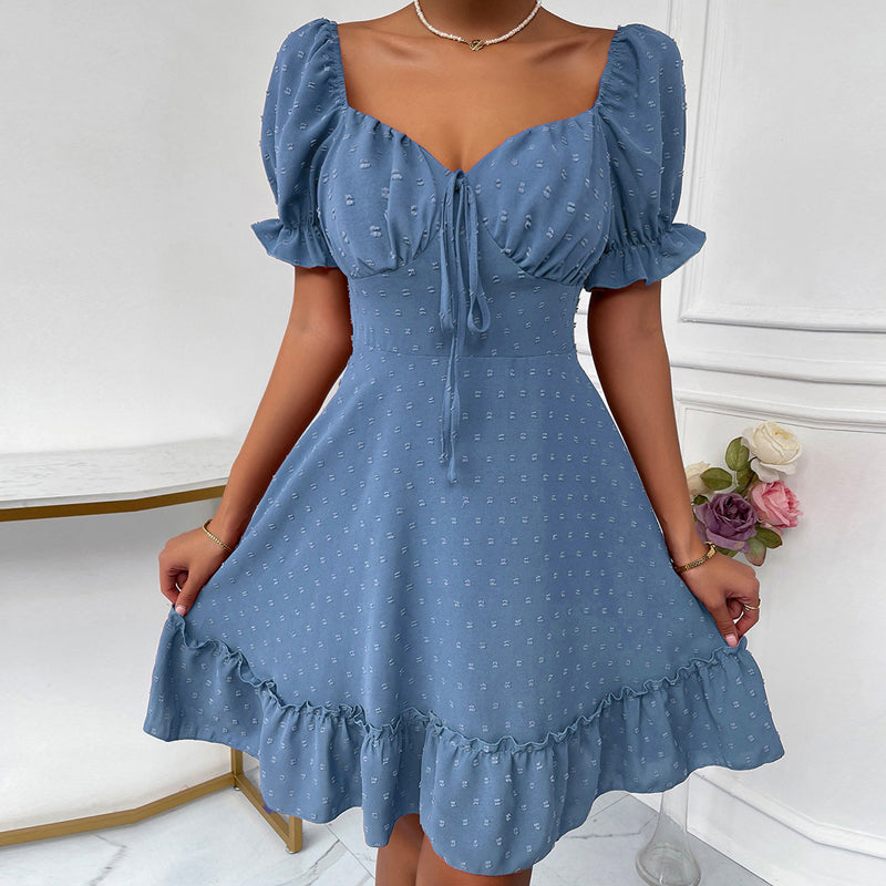 Polka Dot Ruffle Dress