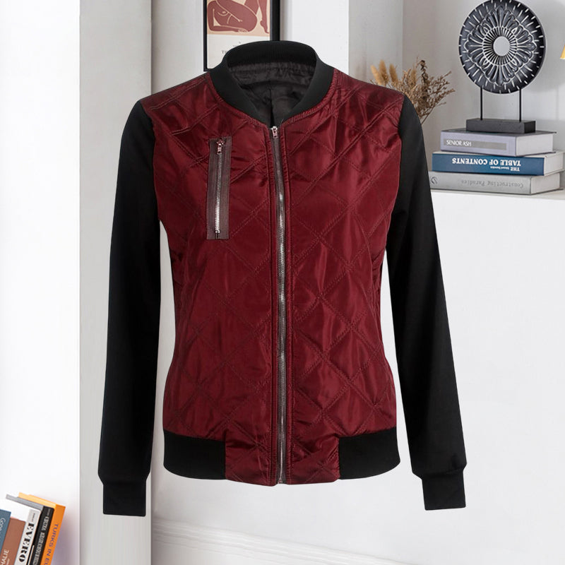 Fashion Zip Padded Jacket