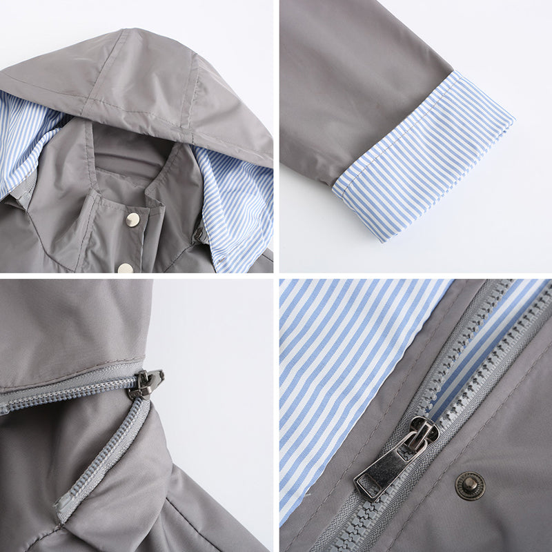 Waist Trench Coat