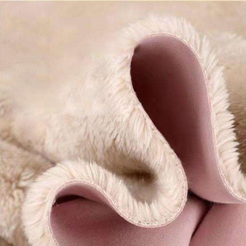 Women Warm Fleece Cotton Solid Joggers Sweatpants