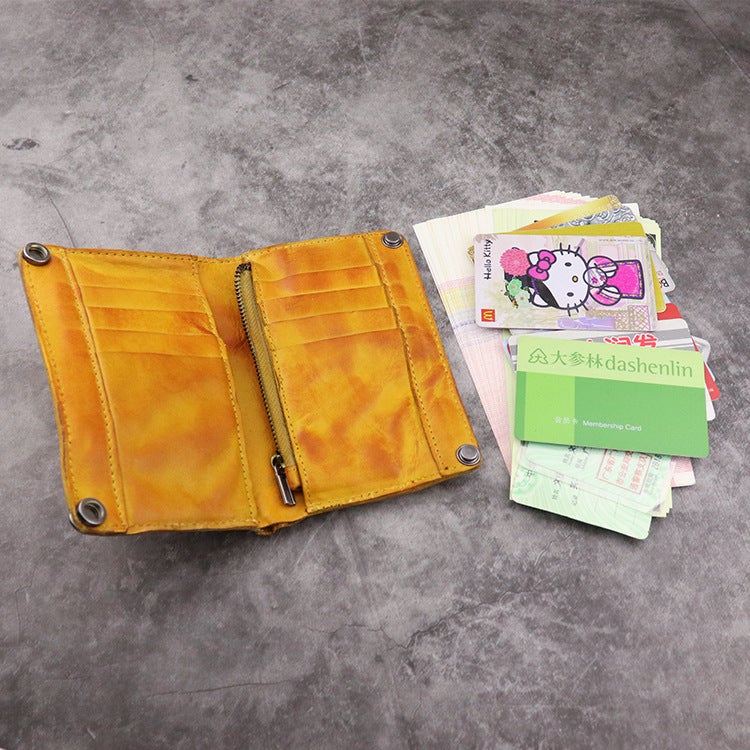 Retro Style Multi Card Slots Wallet
