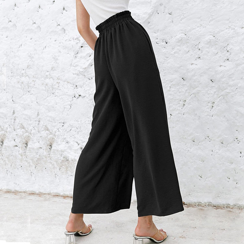 High Waist Wide Leg Casual Loose Pants