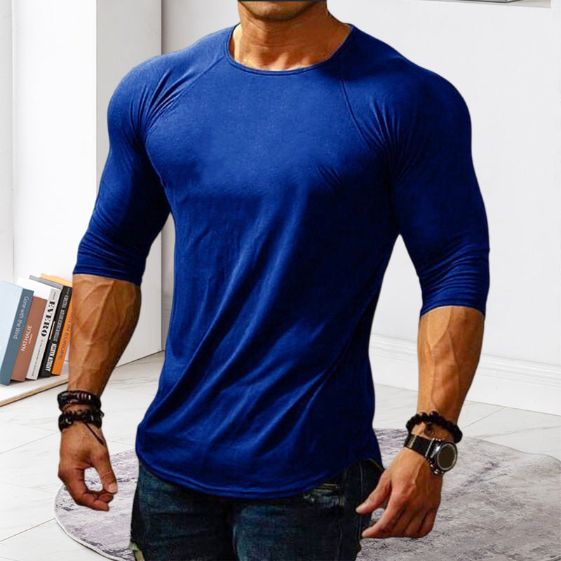 Men's Patchwork Bottom Shirt