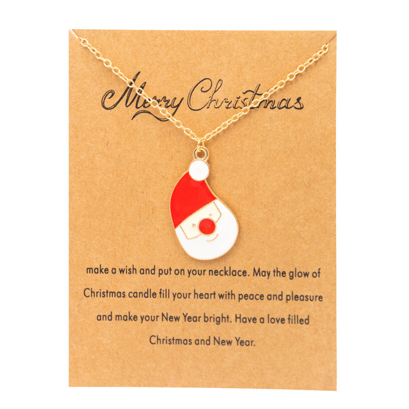 Christmas Ornament Necklaces
