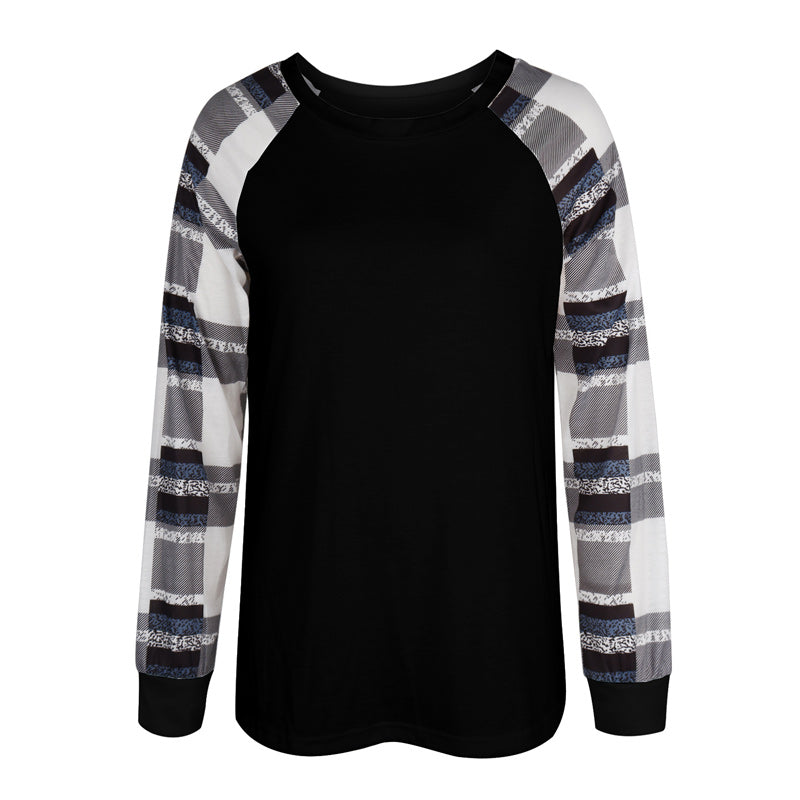 Casual Loose Crew Neck Long Sleeves