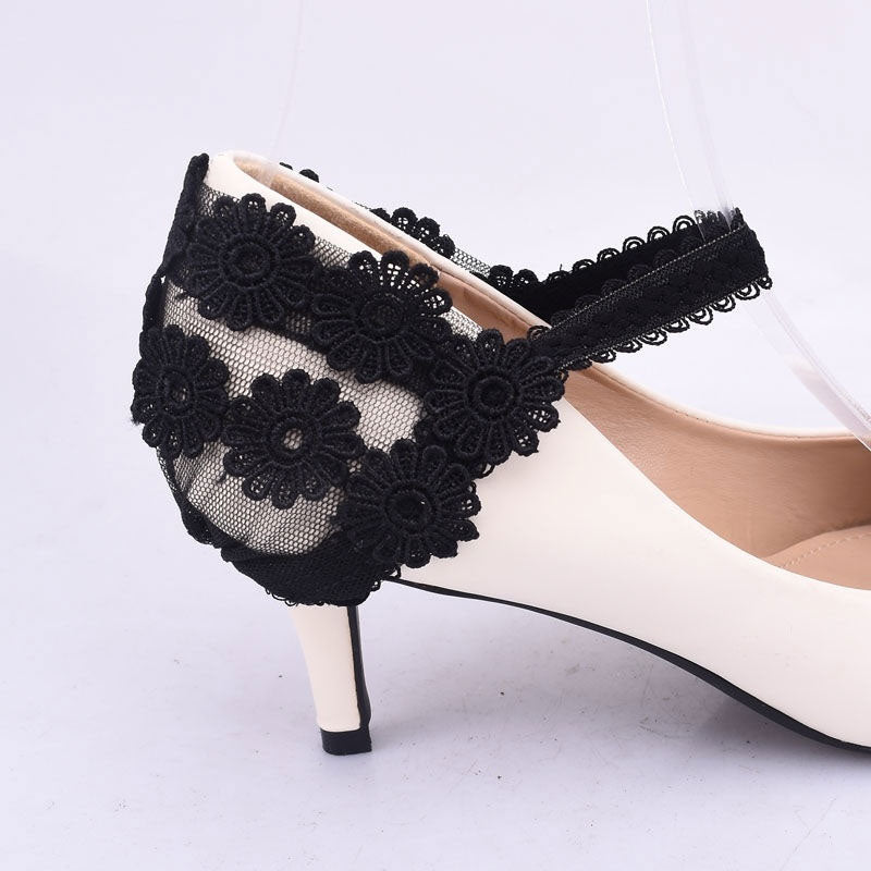 High-Heeled Shoes Anti-drops Heel Straps