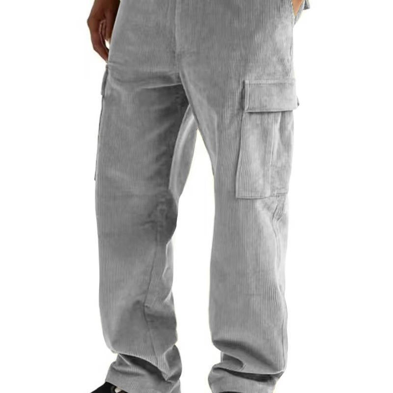 Corduroy Straight Casual Pants