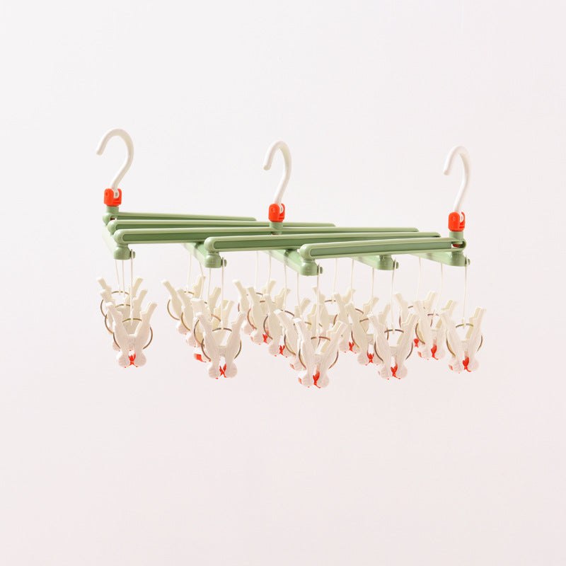 Foldable Multi-functional Multi-head Drying Stand