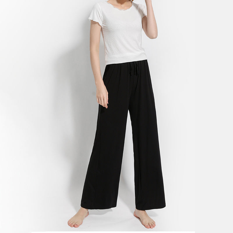 Modal Wide Leg Pants