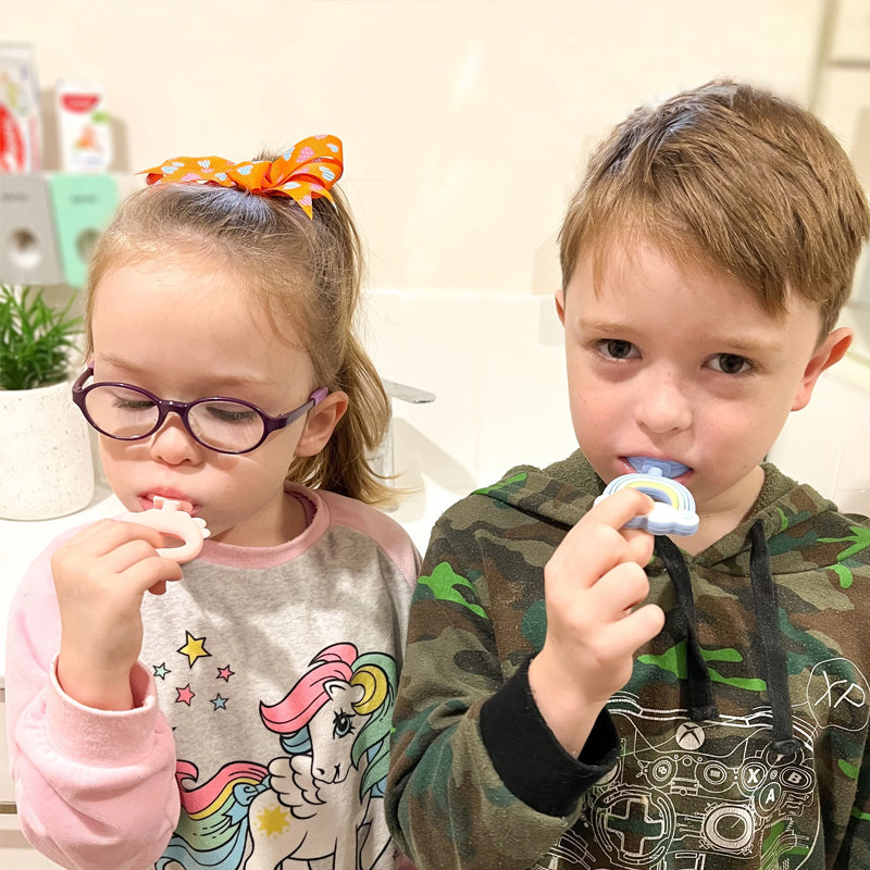 Kids Rainbow U-shaped Toothbrush