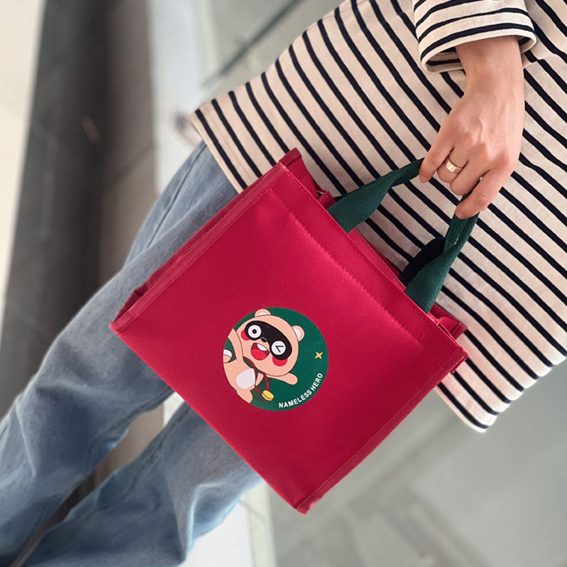 Cute Bear Lunch Box Bag