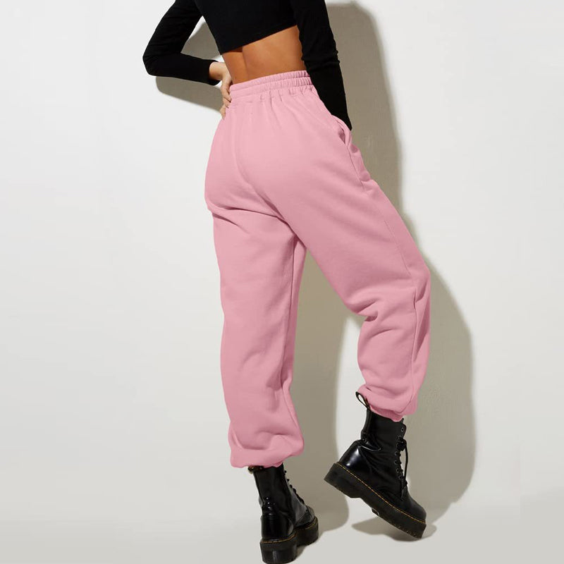 High Waist Loose Track Pants